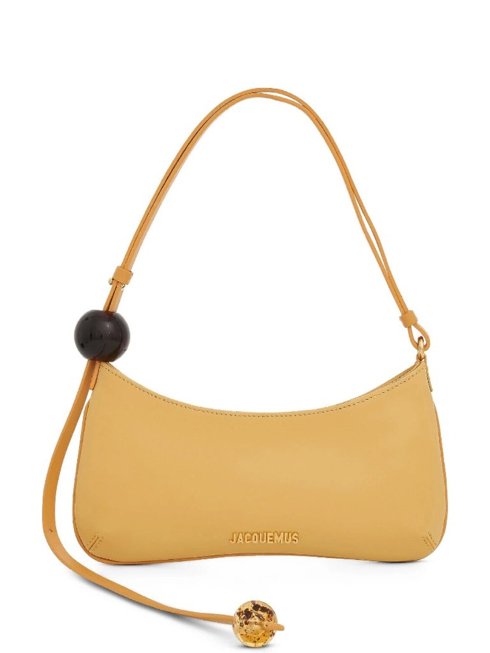 Title: JACQUEMUS Le Bisou Perle Bag in Dusty Yellow - NWT